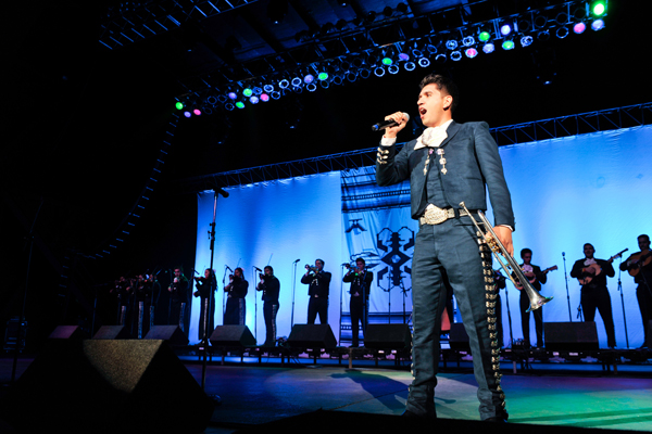 The Tucson International Mariachi Conference hosts the Espectacular Concert on Friday, May 2. photo courtesy of La Frontera/Tucson Mariachi Conference/Kevin Van Rensselaer