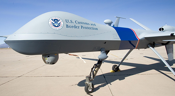 U.S. Customs and Border Protection's Unmanned Aircraft System MQ-9 Predator B. photo: Gerald L. Nino/CBP Photographer