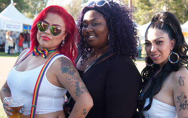 Participants at Tucson Pride in 2016.